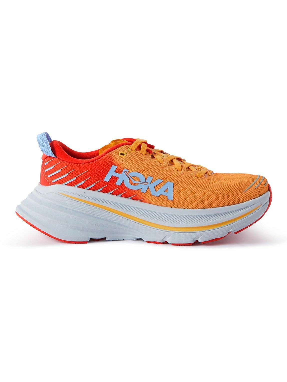 Hoka One One - Bondi X Mesh Running Sneakers - Orange Hoka One One