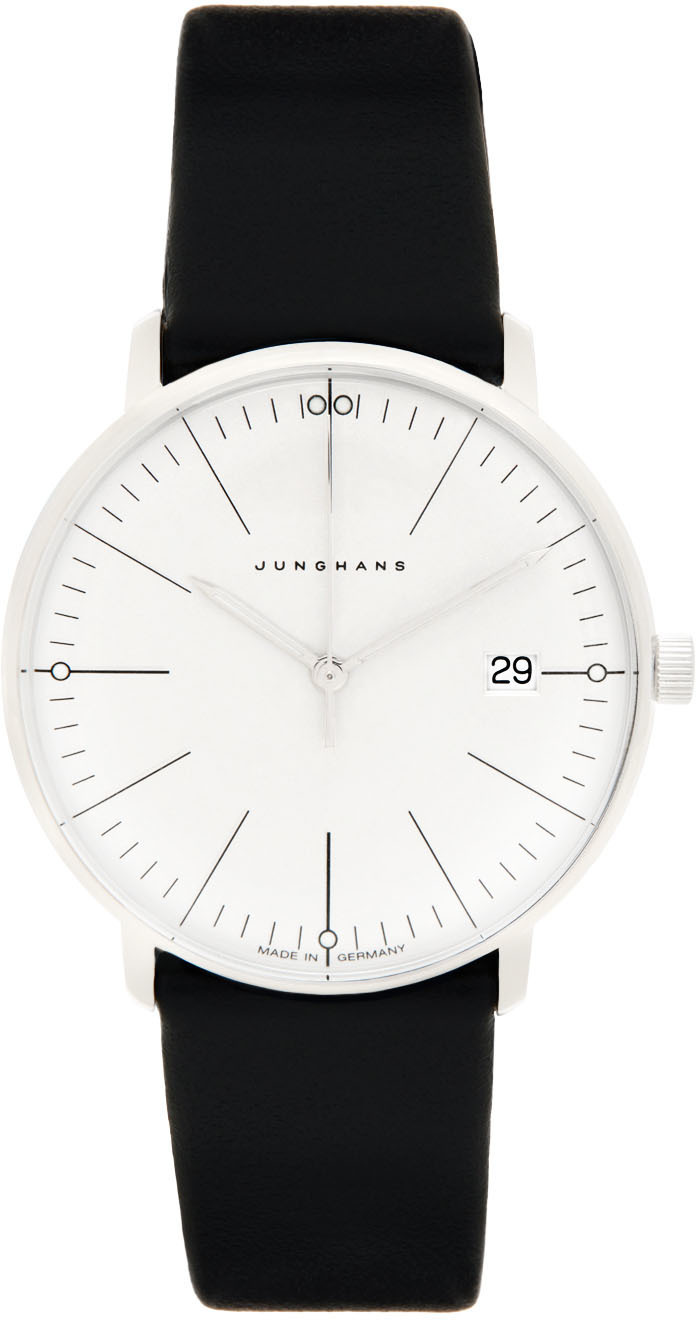 Junghans Black Max Bill Quartz Watch Junghans