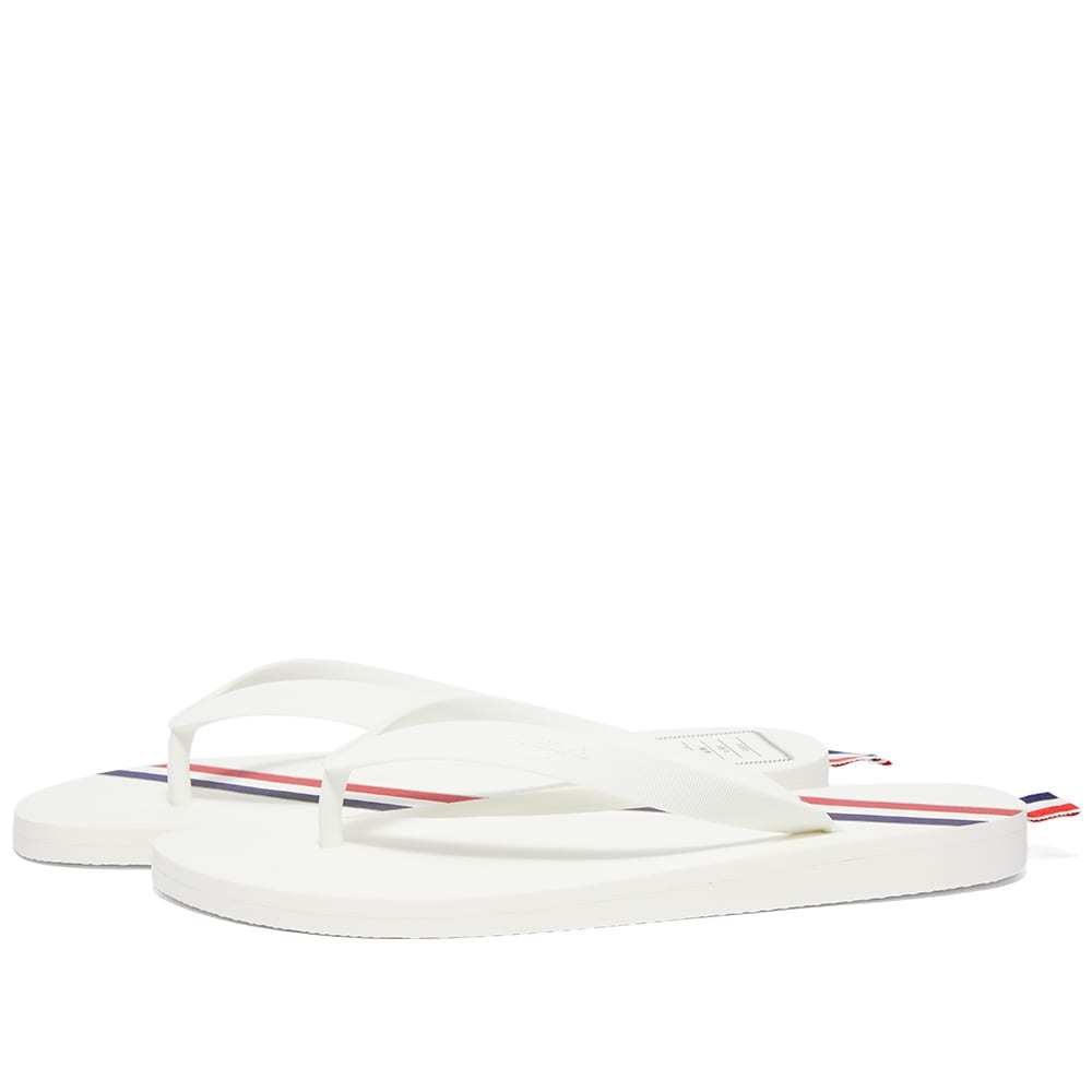 Thom Browne Tricolore Stripe Flip Flop Thom Browne