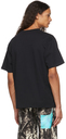 BAPE Black Glow-In-The-Dark Logo Print T-Shirt