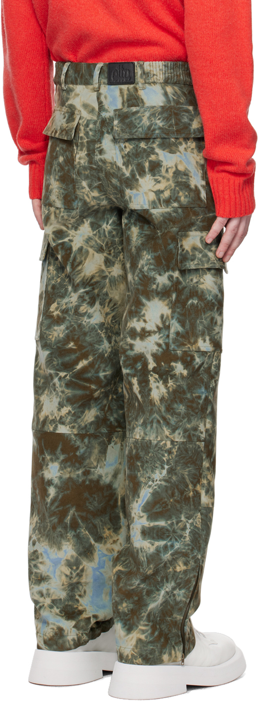 ALTU Green TieDye Cargo Pants Altuzarra