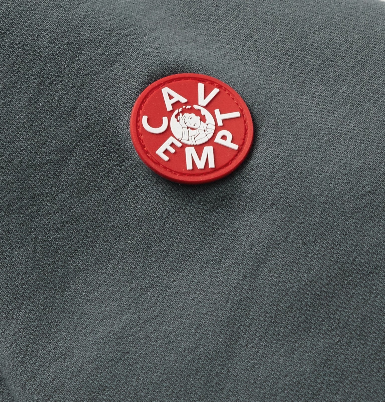 Cav Empt - Faux Fur-Lined Cotton-Jersey Zip-Up Sweatshirt - Gray Cav Empt - Faux Fur-Lined Cotton-Jersey Zip-Up Sweatshirt - Gray