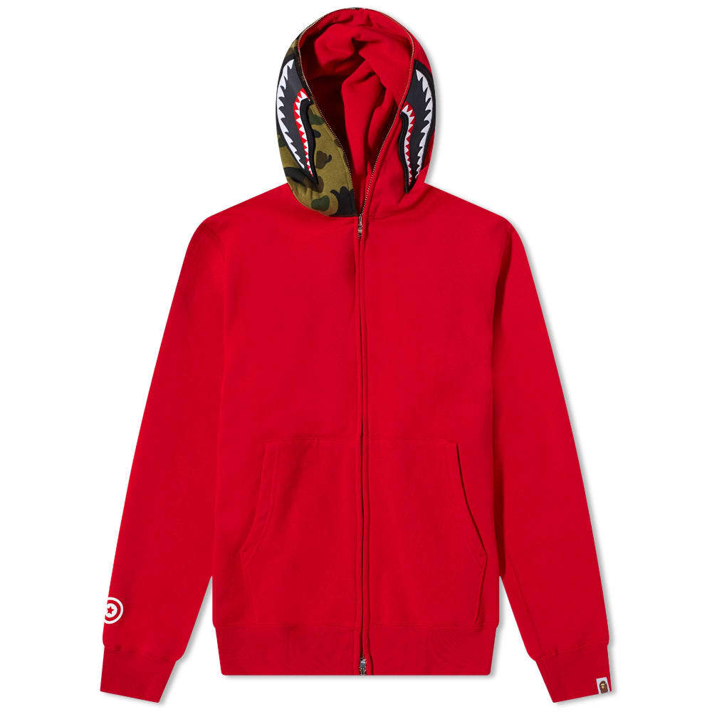 A Bathing Ape Detachable Shark Full Zip Hoody A Bathing Ape