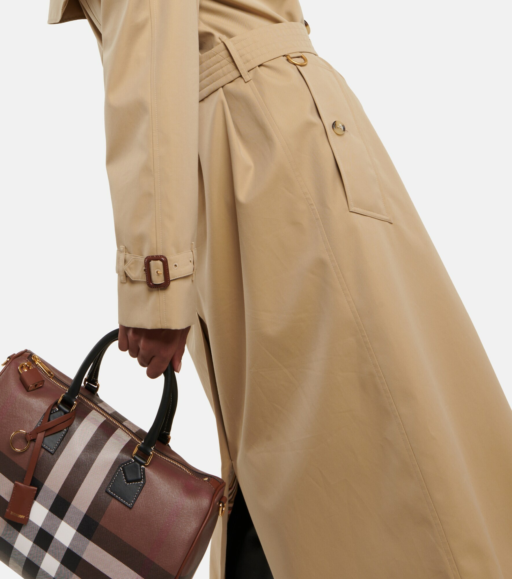 Burberry Waterloo cotton trench coat Burberry