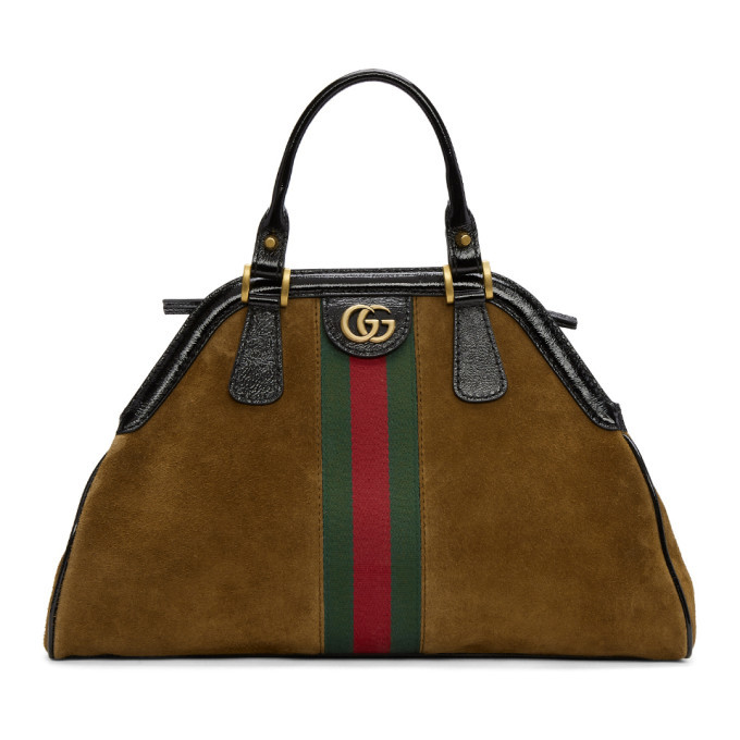 Gucci Ophidia Brown Suede Bag | NAR Media Kit