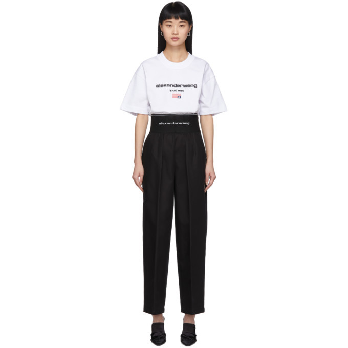 alexander wang high waisted pants