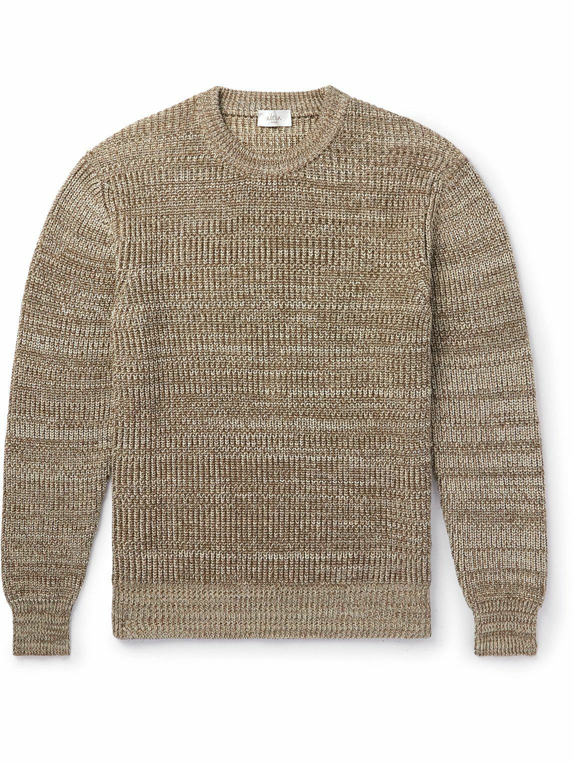 Altea - Ribbed Cotton Sweater - Neutrals Altea