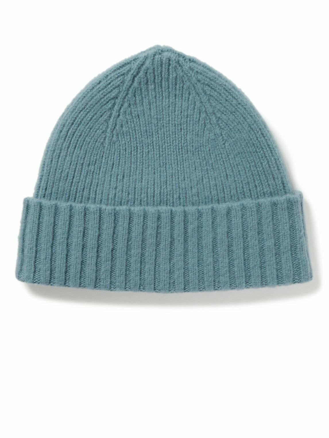 Mr P. - Ribbed Brushed Wool Beanie Mr P.