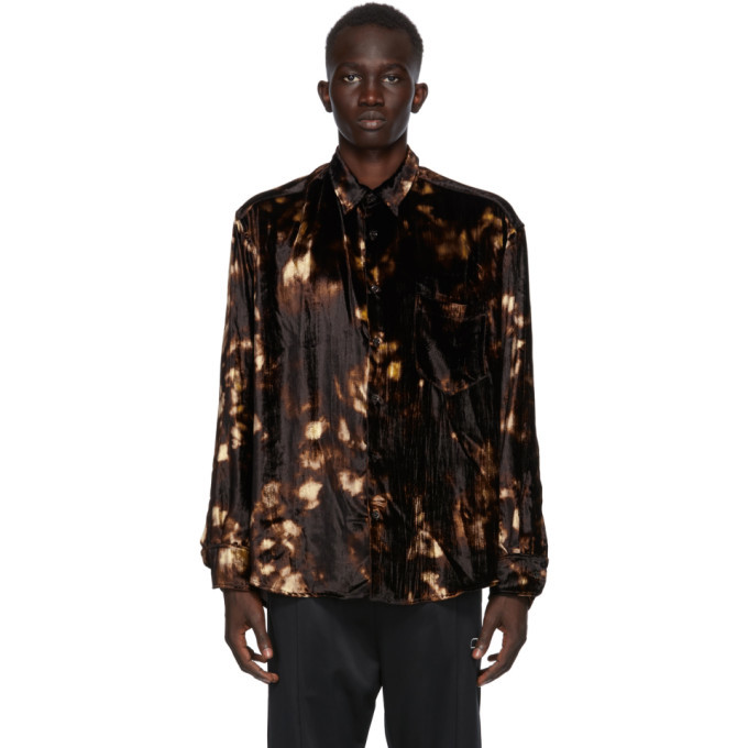 Beige Velvet Cedric Shirt CMMN SWDN