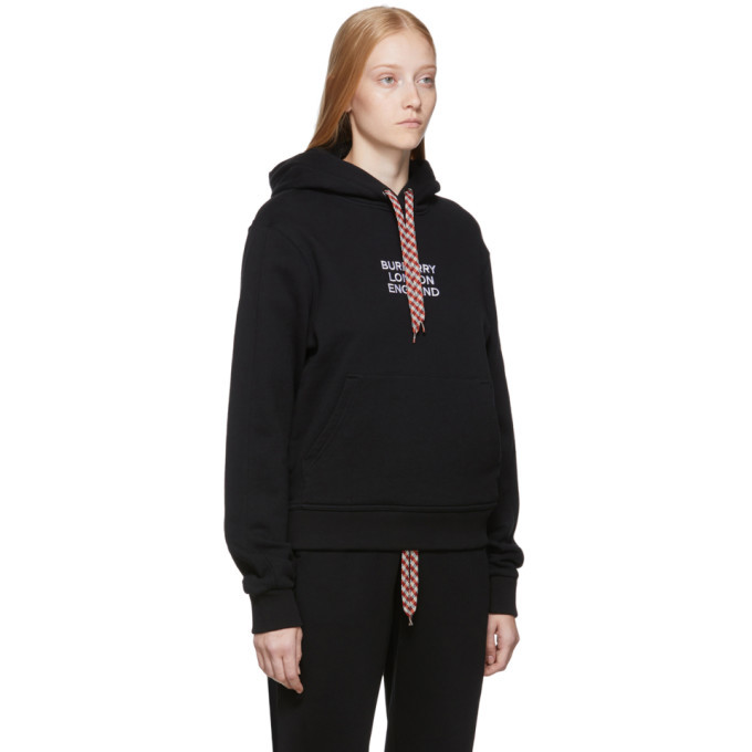 Burberry Black Poulter Hoodie Burberry