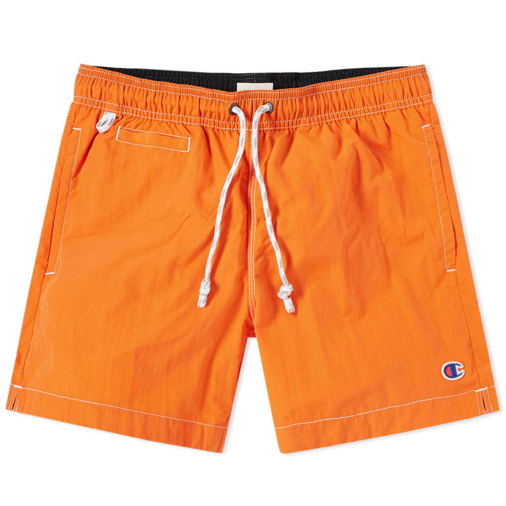 champion shorts orange