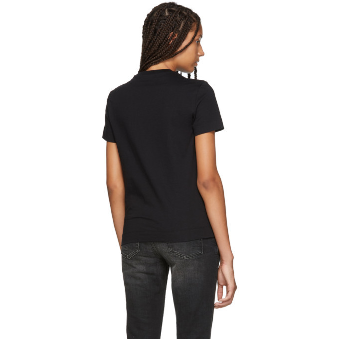 Emilio Pucci Black Bonded Logo T-Shirt 