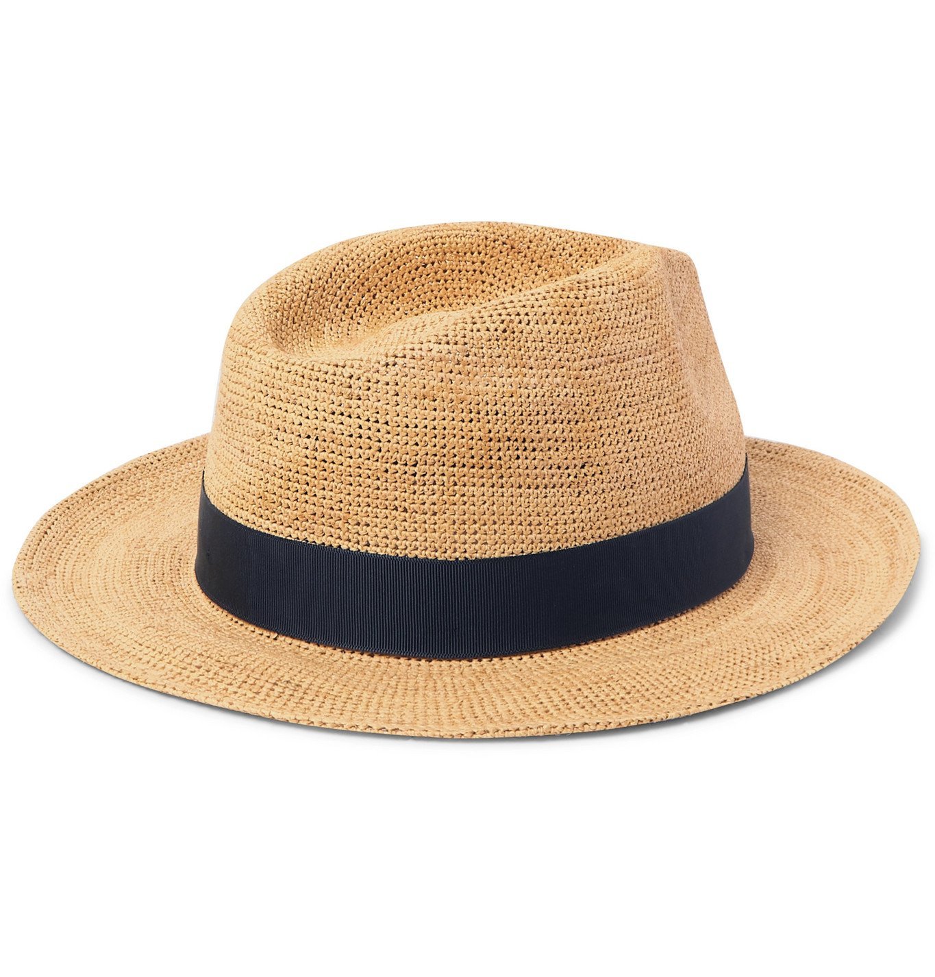 Lock & Co Hatters - St. Louis Grosgrain-Trimmed Straw Panama Hat ...