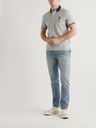 Polo Ralph Lauren - Slim-Fit Logo-Embroidered Cotton-Piqué Polo Shirt - Gray
