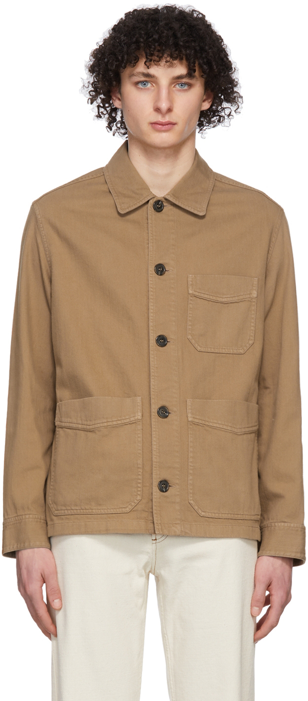 A.P.C. Tan Denim Stefano Jacket A.P.C.