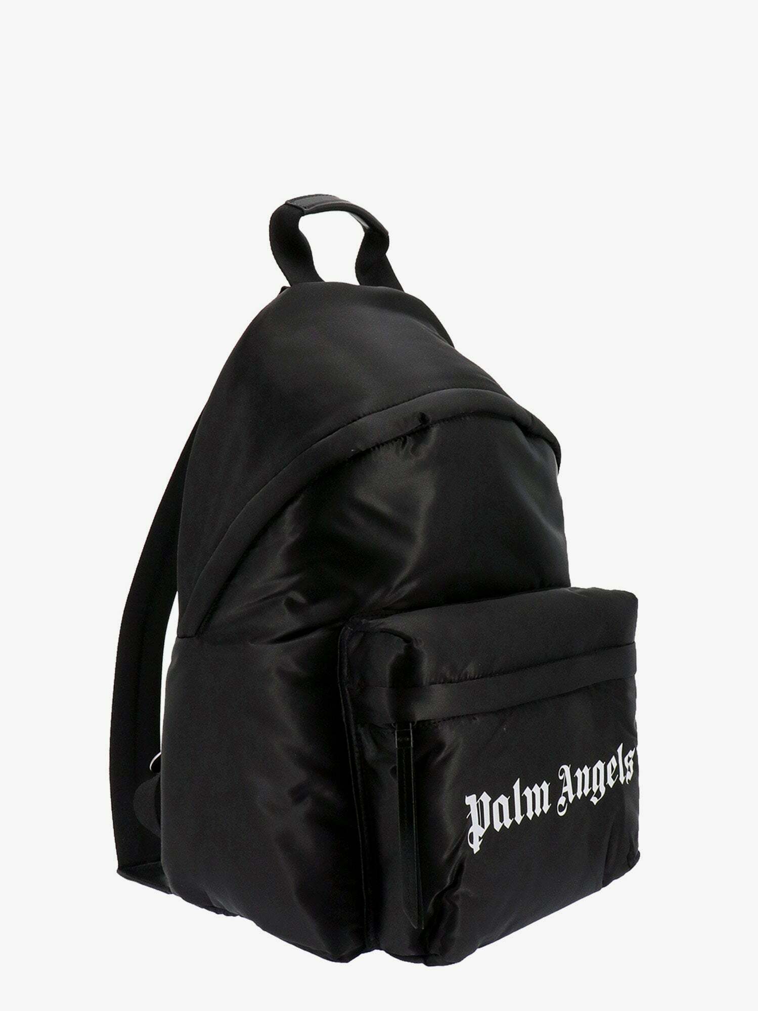 Palm Angels Backpack Black Mens Palm Angels