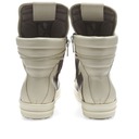 Rick Owens Men's Geobasket Sneakers in Dust/White