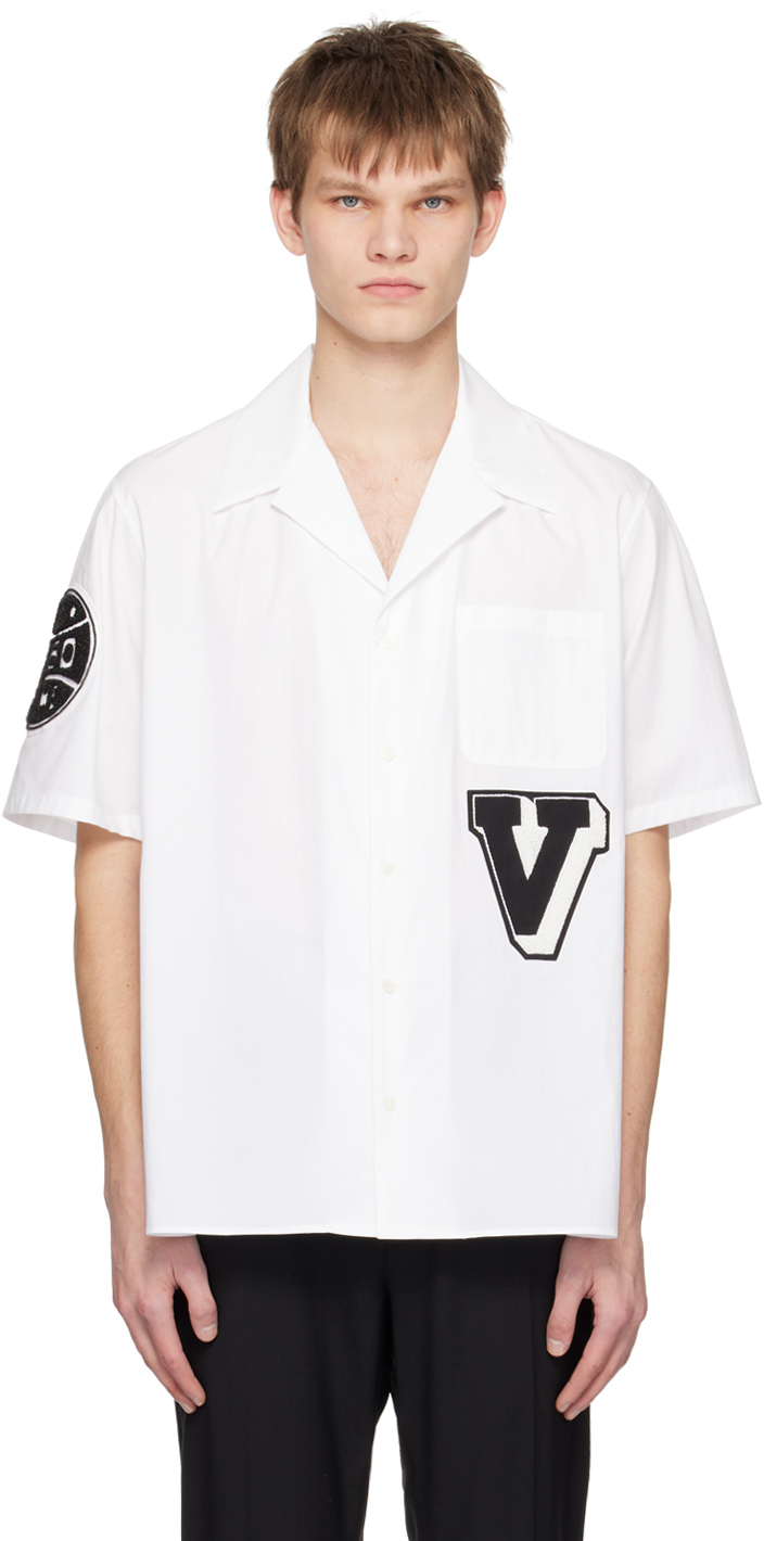 Valentino White Beaded Shirt Valentino