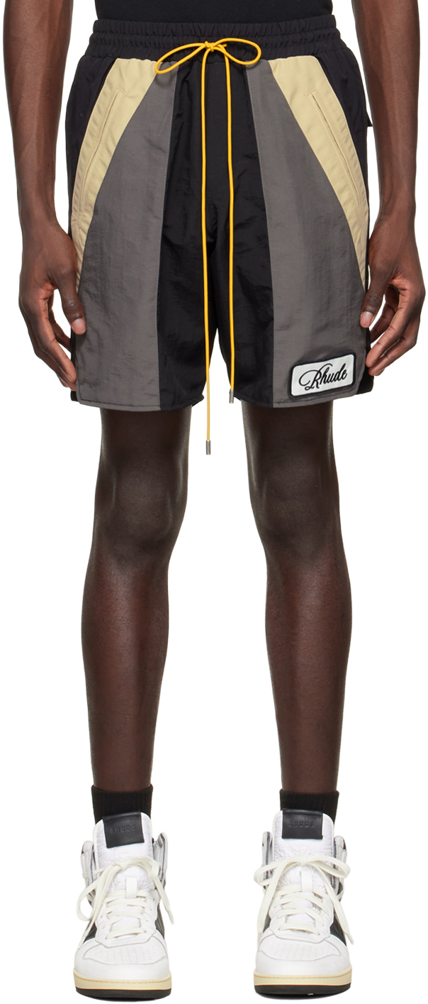 Rhude Black Nylon Shorts Rhude