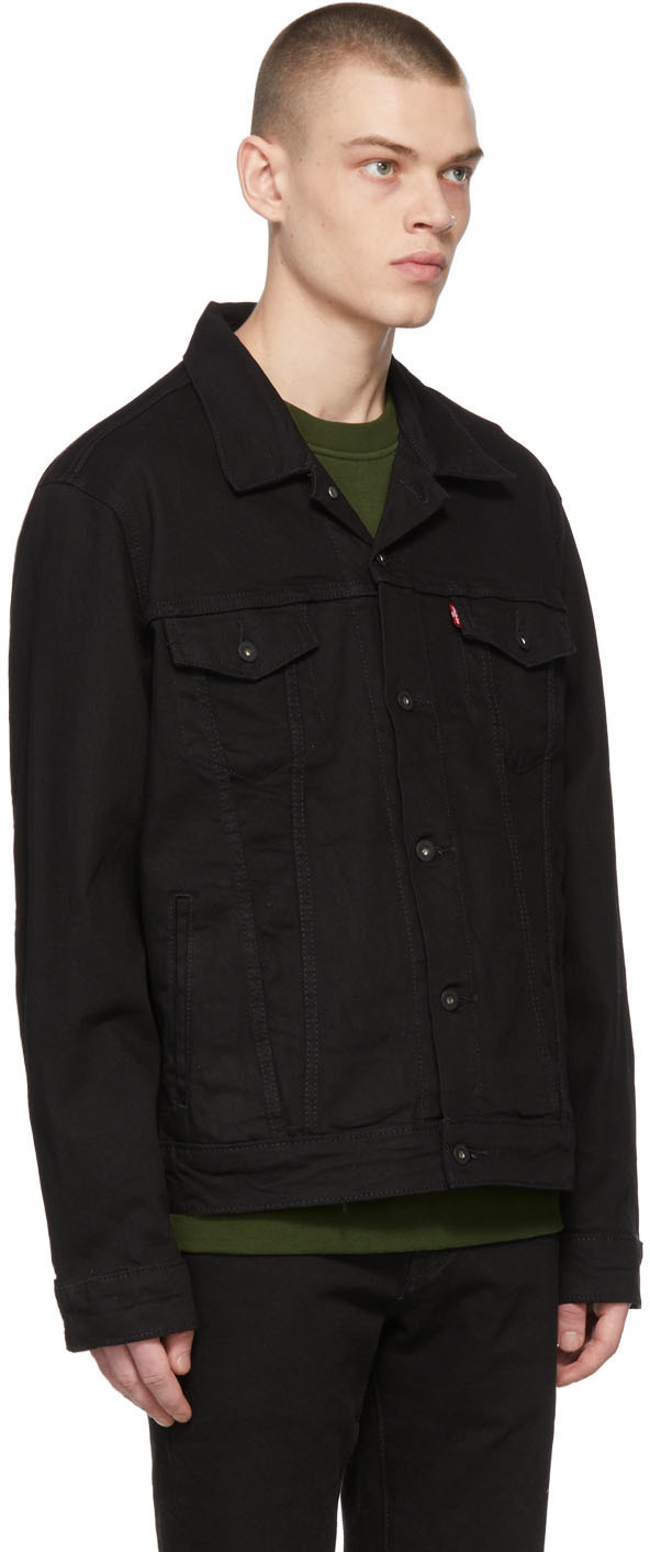 Levi's Black Trucker Denim Jacket