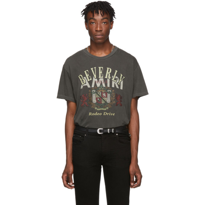 Amiri Grey Beverly Hills T-Shirt Amiri