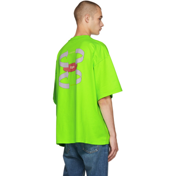 neon green balenciaga shirt