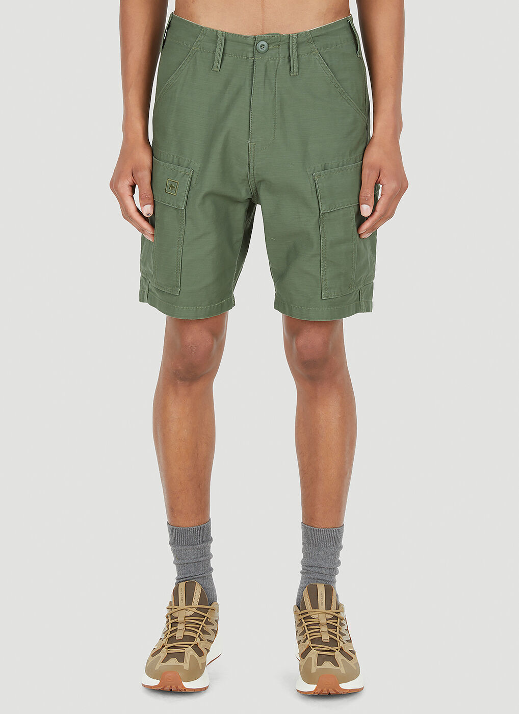 Six Pocket Army Shorts in Khaki Liberaiders