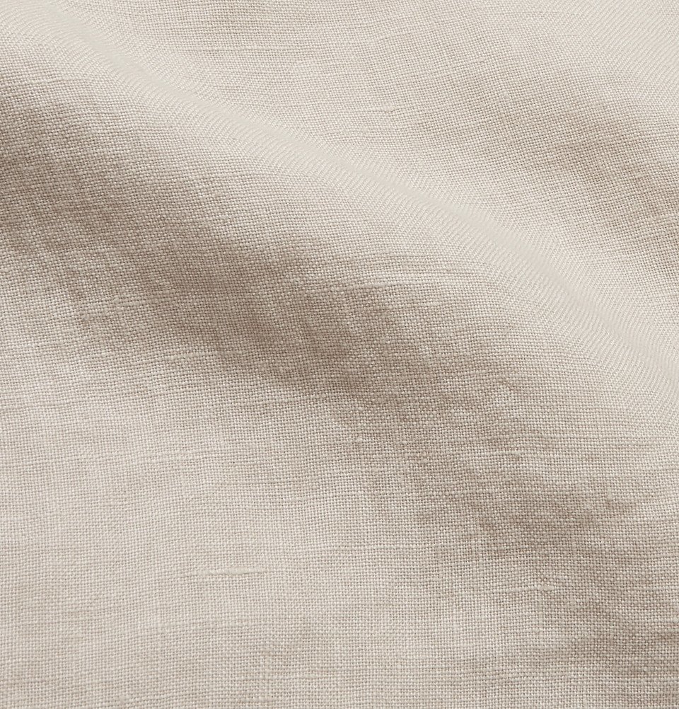Barena - Linen Half-Placket Shirt - Men - Neutral Barena