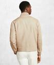 Brooks Brothers Men's Golden Fleece Linen Bomber Jacket | Beige/Grey