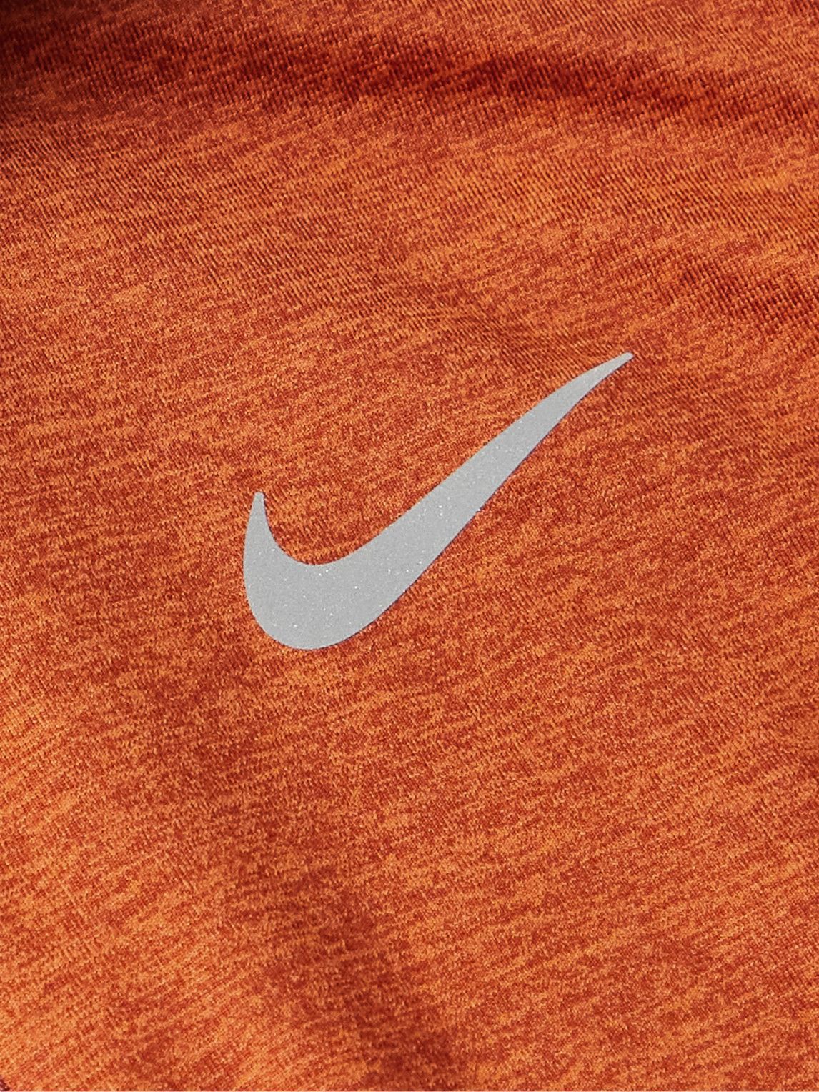 nike orange half zip