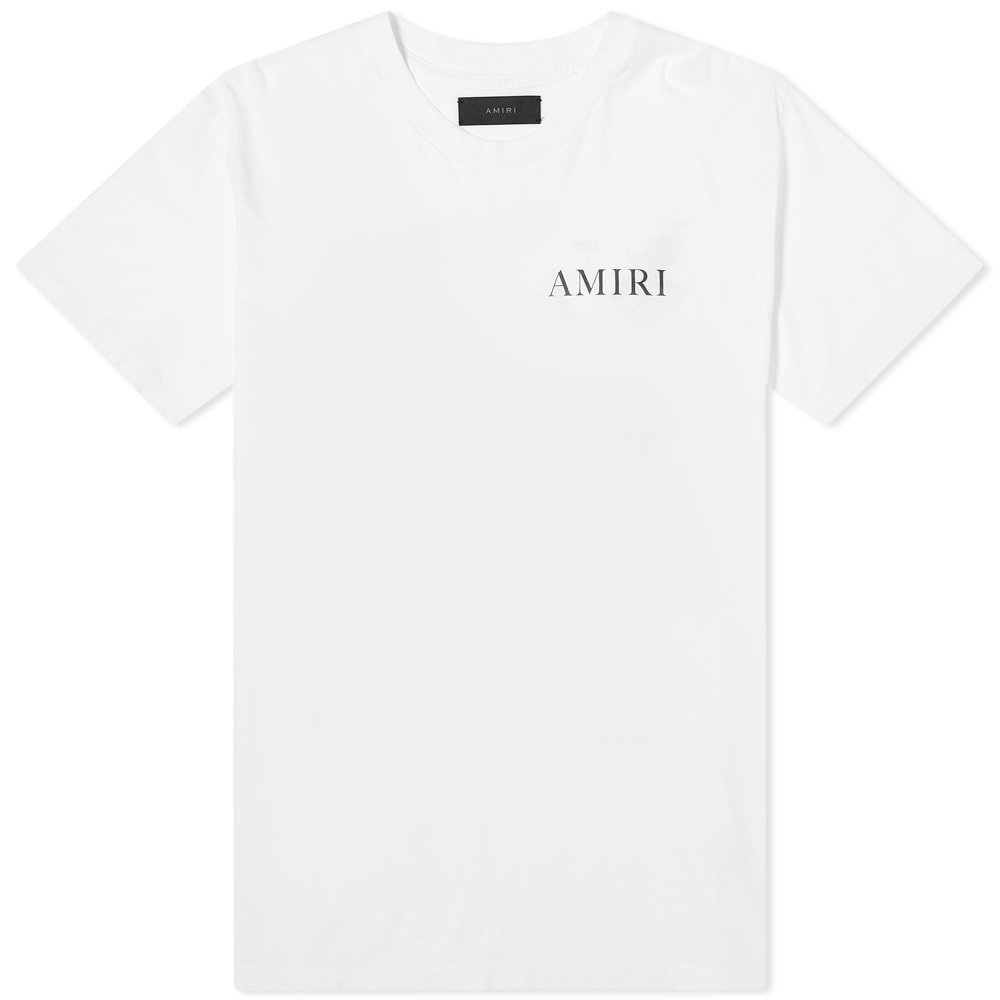 Amiri Logo Leaves Tee Amiri