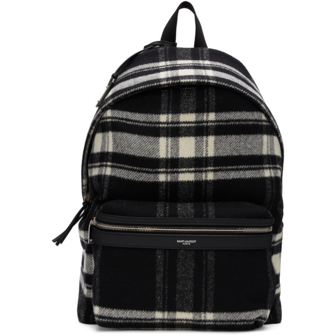 saint laurent black backpack