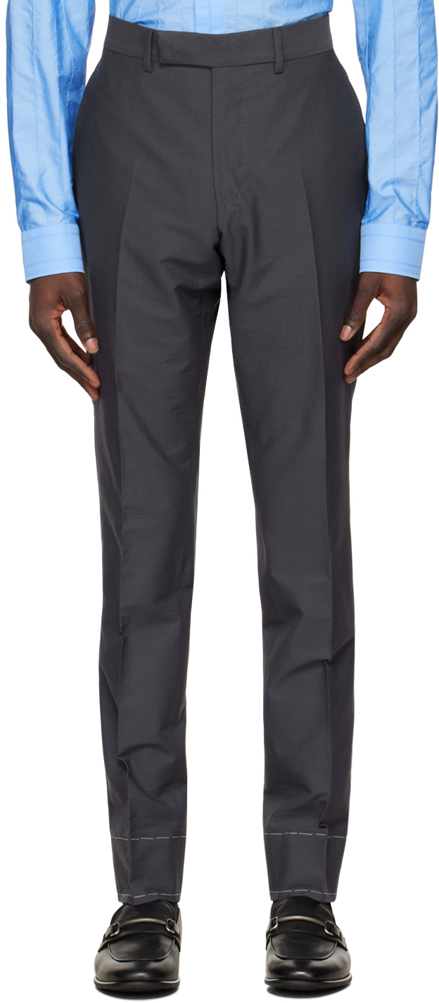 Dunhill Grey Mayfair Trousers Dunhill