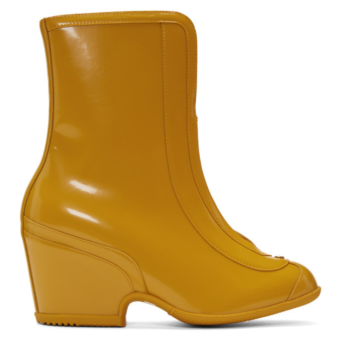 gucci yellow boots