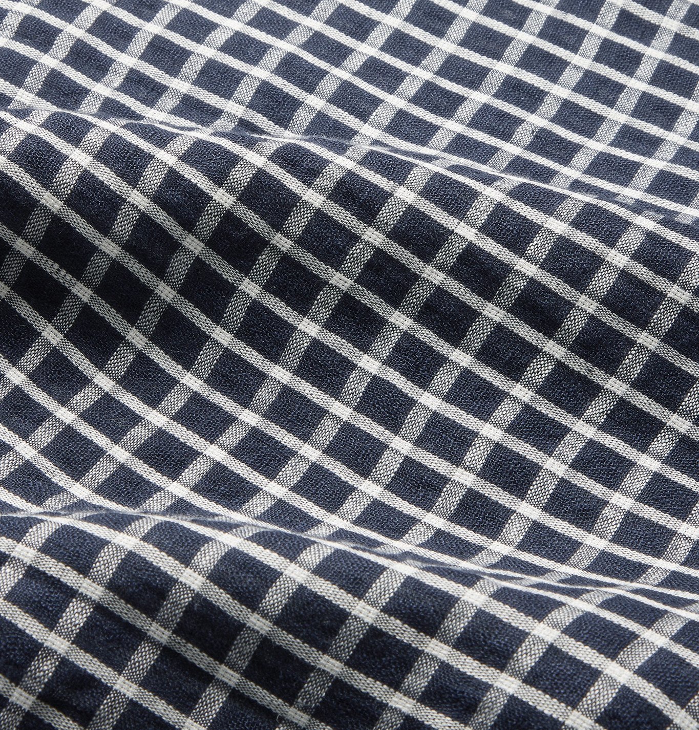 OLIVER SPENCER - Striped Linen Shirt - Blue
