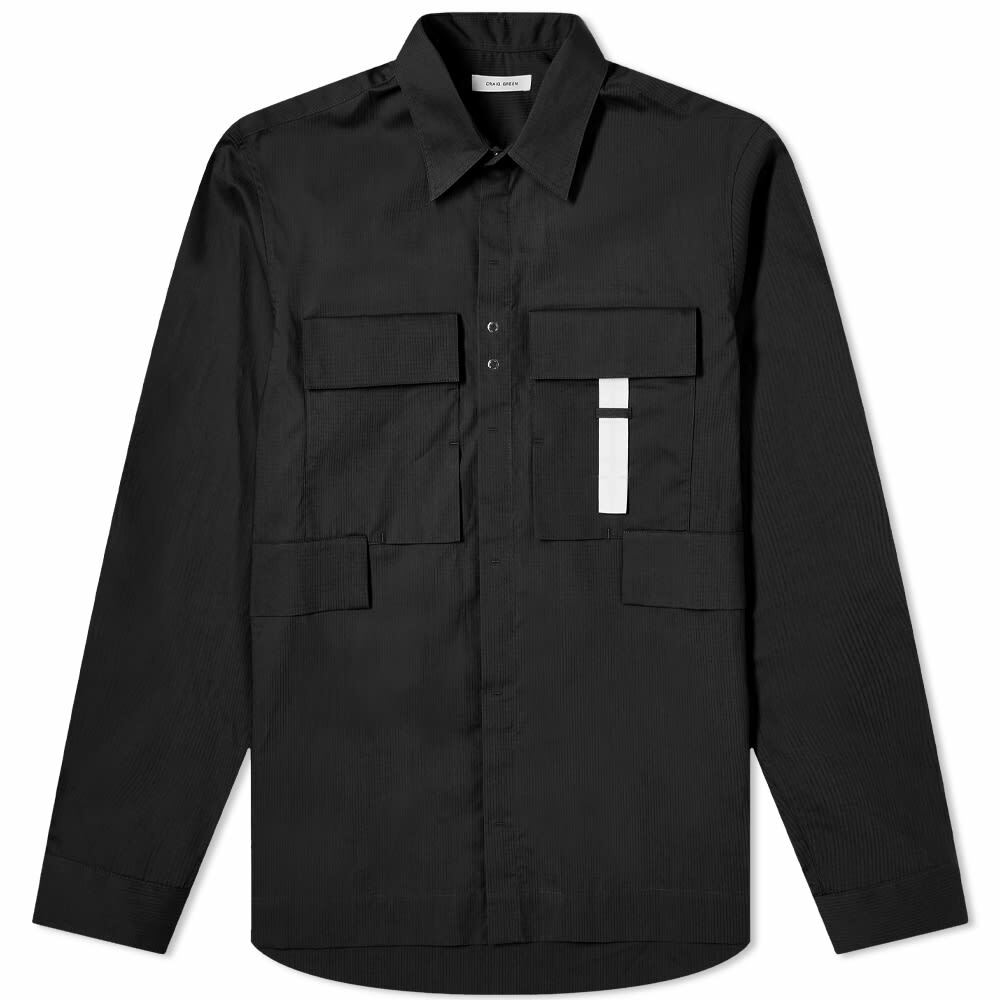 Craig Green Men's Utility Shirt in Black Craig Green