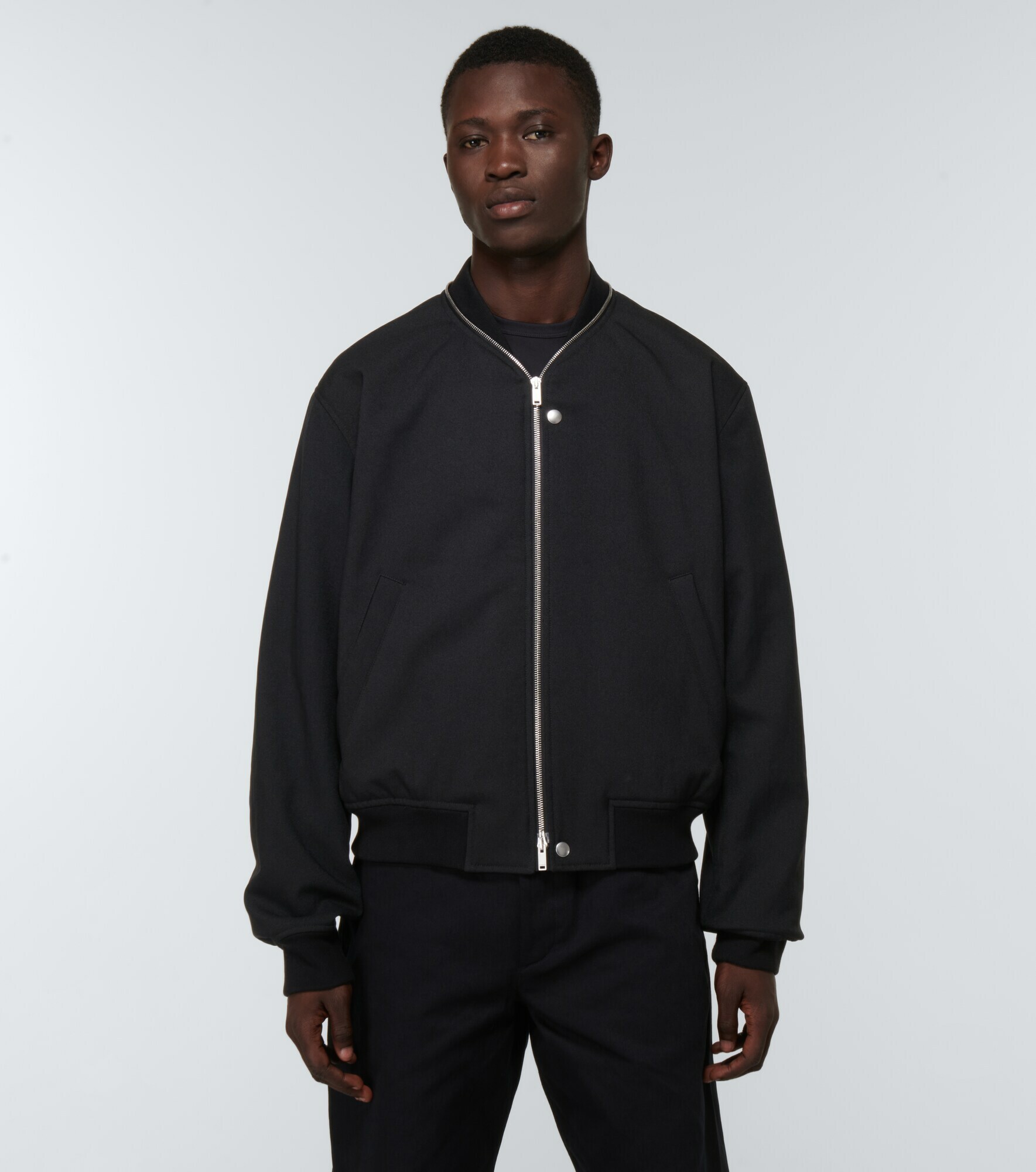 Jil Sander - Twill bomber jacket Jil Sander