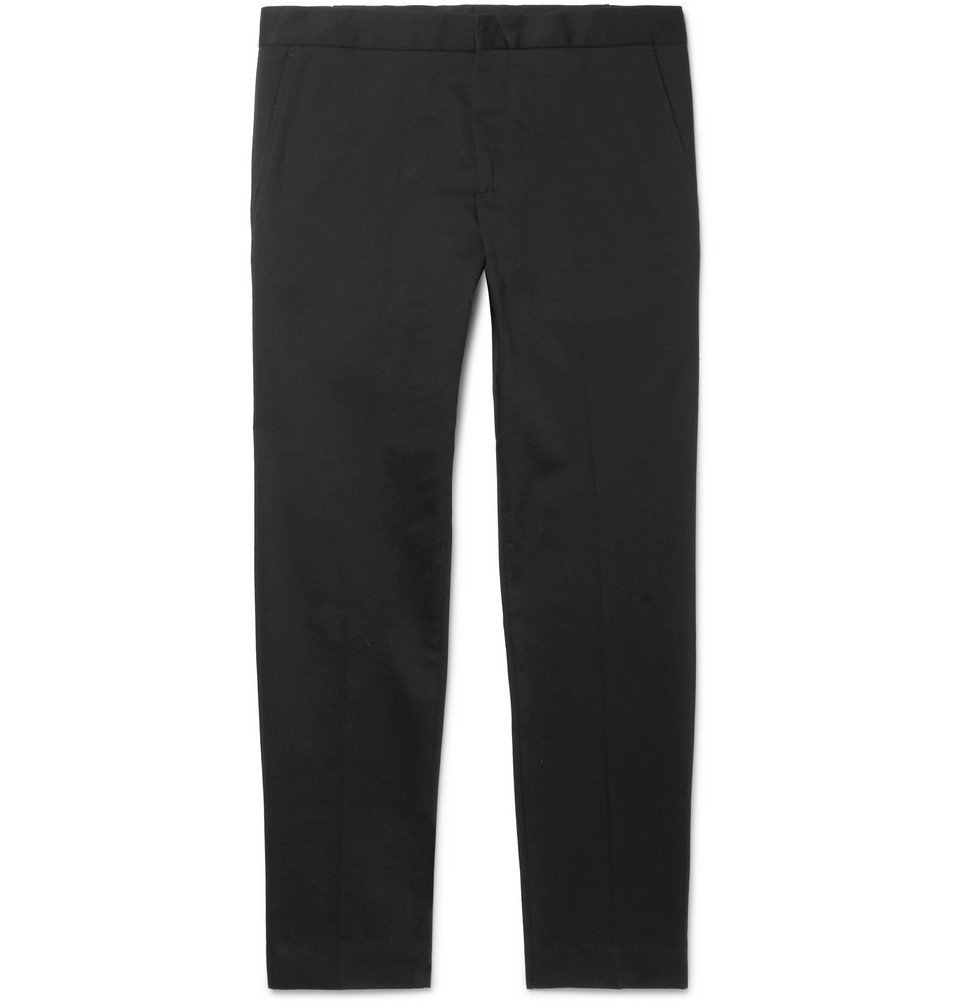 cropped tapered chinos