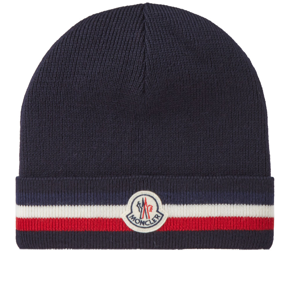 Moncler Tricolour Stripe Beanie Moncler