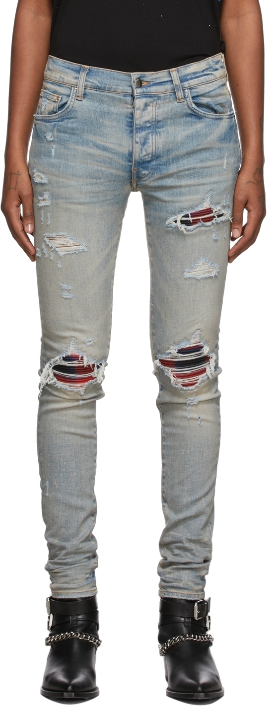 beige amiri jeans