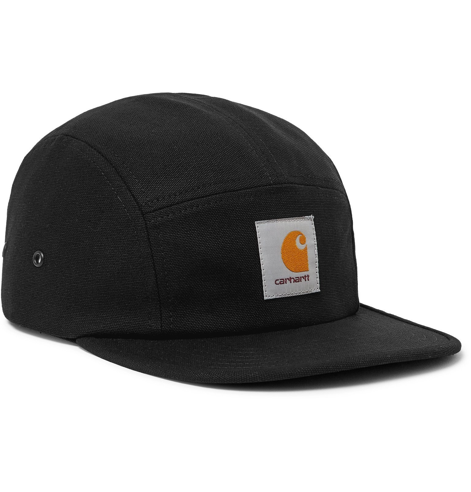 Carhartt WIP - Logo-Appliquéd Cotton-Canvas Baseball Cap - Black ...