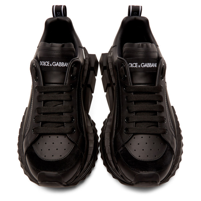 Dolce and Gabbana Black Super King Sneakers Dolce & Gabbana