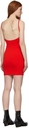 1017 ALYX 9SM Red Knit Disco Dress