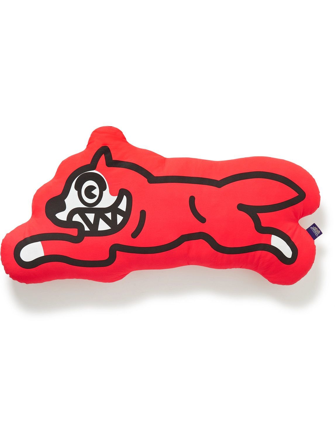 ICECREAM Running Dog Printed Cotton Cushion