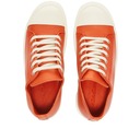 Rick Owens Women's Low Sneakers in Orange/Milk