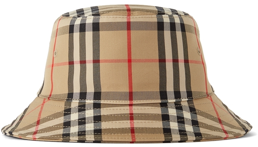 Burberry Baby Beige Vintage Check Bucket Hat