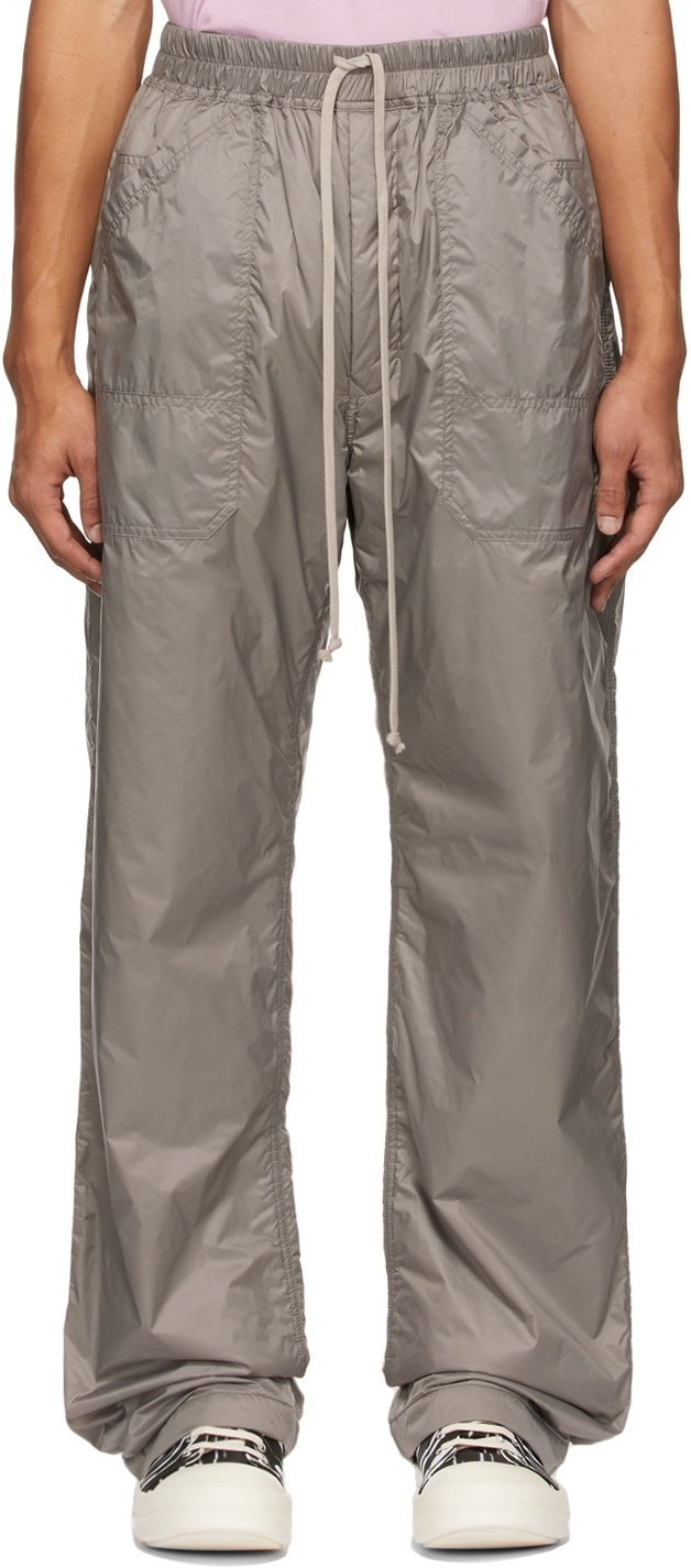 rick owens grey cargo pants