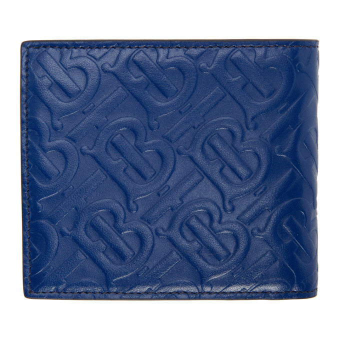 Burberry Blue Monogram International Wallet Burberry