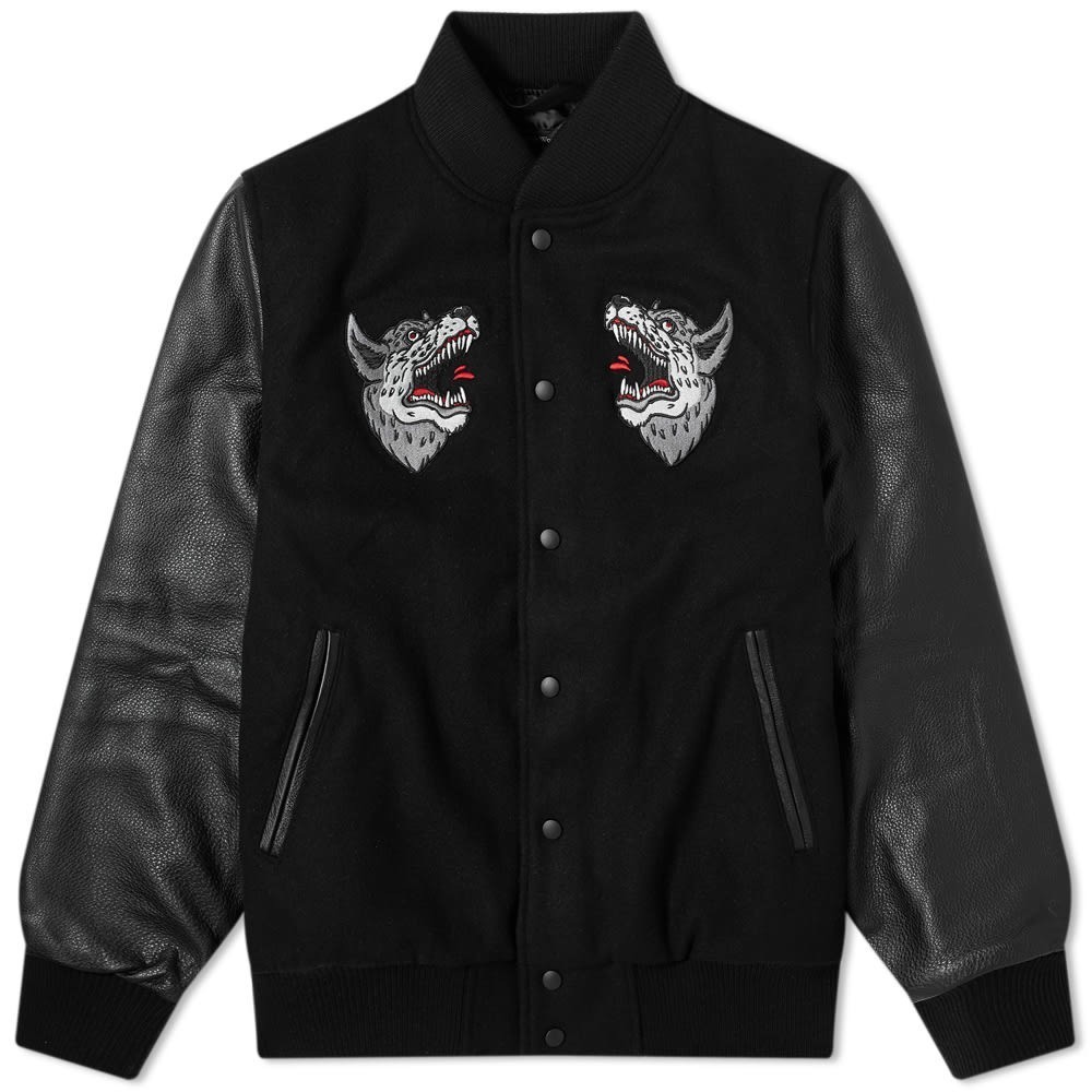 Wauw Billy Goat scherm Raised by Wolves Souvenir Redux Varsity Jacket Raised by Wolves