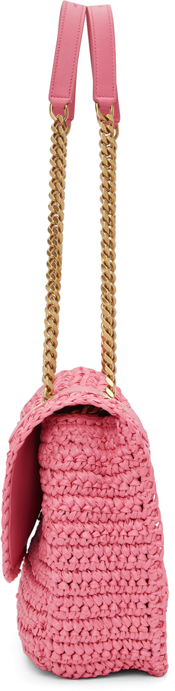 ysl pink raffia